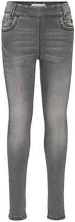 Name-it skinnyjeans grijs grijze 164 jeans spijkerbroek, Broek, Zo goed als nieuw, Name IT, Verzenden