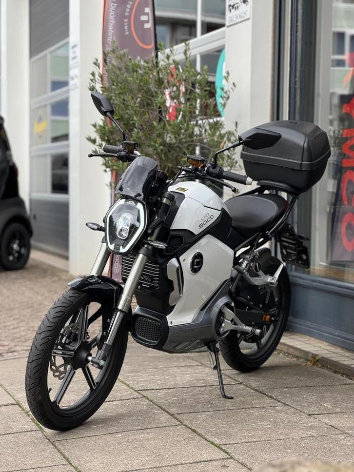 Super Soco TS Bromfiets Artic White, Motoren, Tuning en Styling, Ophalen