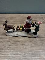 Kerstman met rendier en kind, Diversen, Kerst, Ophalen of Verzenden