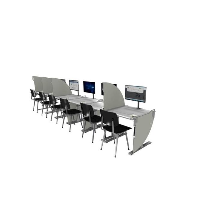 PRIVASCREEN scheidingswand spiekscherm buro schooltafel, Huis en Inrichting, Bureaus, Gebruikt, Ophalen