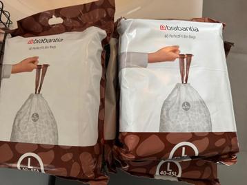 Brabantia perfect fit L afvalzakken 240 stuks beschikbaar voor biedingen