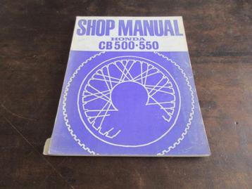 Honda CB500F CB550F CB550K1 CB550K werkplaatshandboek manual beschikbaar voor biedingen