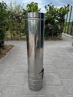 Rookafvoer kachelpijp RVS geisoleerd 1mtr - diameter 15cm, Huis en Inrichting, Kachels, Ophalen, Zo goed als nieuw