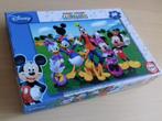 puzzel Mickey Mouse Clubhouse, Ophalen of Verzenden, Meer dan 50 stukjes, Zo goed als nieuw, 4 tot 6 jaar
