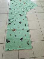 Kuifje stof 5 meter NIEUW, 120 cm of meer, Ophalen of Verzenden, Katoen, Groen