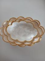 Capiz schelpen schalen set ..grootste is 30cm 1koop 28€, Antiek en Kunst, Ophalen