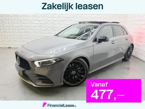 Mercedes-Benz A-klasse 250 4MATIC AMG EDITION 1 PANO HUD, Auto's, Mercedes-Benz, Bedrijf, Lease, Financial lease, A-Klasse, 360° camera