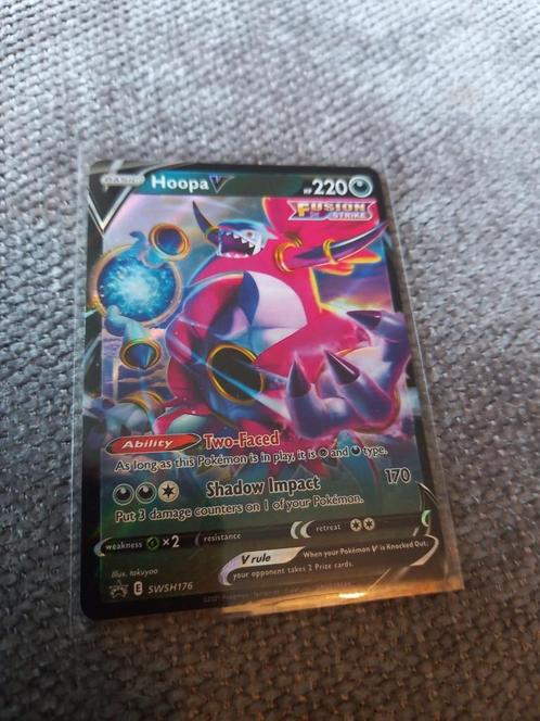 Pokemon: Hoopa [V] - SWSH176, Hobby en Vrije tijd, Verzamelkaartspellen | Pokémon, Nieuw, Losse kaart, Ophalen of Verzenden