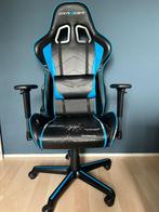 DXRacer Formula F08 - Gamestoel Zwart/Blauw, Huis en Inrichting, Bureaustoelen, Ophalen, Gebruikt, Zwart, Gaming bureaustoel