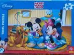 Puzzel 160 stukjes Mickey Mouse, Ophalen of Verzenden, Meer dan 50 stukjes, Zo goed als nieuw, 6 jaar of ouder