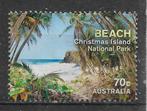106-24 Australie 2014 / Beach Christmas island SHEET, Postzegels en Munten, Postzegels | Oceanië, Verzenden, Gestempeld