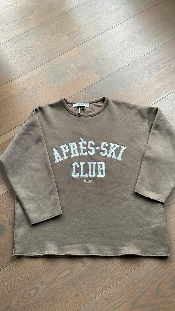 10 Days Trui - Zo goed als nieuw!, Kleding | Dames, T-shirts, Zo goed als nieuw, Maat 34 (XS) of kleiner, Bruin, Lange mouw, Ophalen