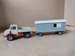 Siku 1620 Unimog 1500 met bouwkeet/schaftwagen 2519 1:50, Ophalen of Verzenden, Zo goed als nieuw, Bus of Vrachtwagen, SIKU