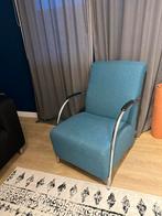 Fauteuil blauw, Ophalen, 75 tot 100 cm, 50 tot 75 cm