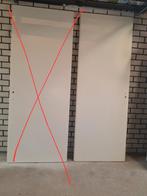 Opdekdeur 231,5 x 83 cm rechtsdraaiend, Ophalen, Gebruikt, 80 tot 100 cm, 215 cm of meer