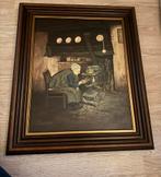 Houten schilderij antiek, Ophalen