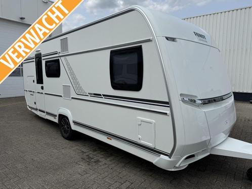 Fendt Bianco Selection 550 SKM met stapelbedden!, Caravans en Kamperen, Caravans, tot en met 5, Treinzit, Fendt, Dwars-stapelbed