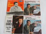 Singles Floyd Cramer 4 stuks, 7 inch, Single, Ophalen of Verzenden, Zo goed als nieuw
