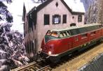 Märklin Duitse diesel 3021 DB V-200 027, Wisselstroom, Gebruikt, Locomotief, Verzenden