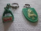2 sleutelhangers Karnemelk zeep en Luvil man duiker Vintage, Ophalen of Verzenden, Gebruikt