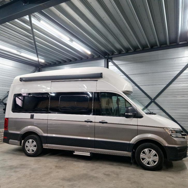 Volkswagen Grand California 600 Crafter 2.0 177PK Automaat, Caravans en Kamperen, Campers, Bedrijf, tot en met 4, Buscamper of Camperbus