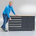 Werkbank met laden 160cm van €1495,- voor €900,-, Auto diversen, Autogereedschap, Ophalen, Nieuw