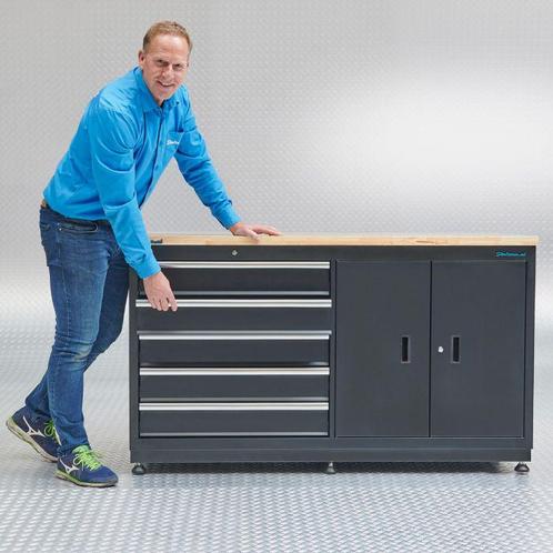 Werkbank met laden 160cm van €1495,- voor €900,-, Auto diversen, Autogereedschap, Nieuw, Ophalen