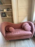 Roze bank, Huis en Inrichting, Ophalen of Verzenden, Zo goed als nieuw, 75 tot 100 cm