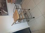 Trolley serveer tafel, Huis en Inrichting, Tafels | Sidetables, Ophalen, Gebruikt, 25 tot 50 cm, Rechthoekig