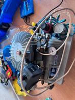 Jun-air airbrush compressor, Doe-het-zelf en Verbouw, Compressors, Minder dan 25 liter, Ophalen of Verzenden, Minder dan 200 liter/min