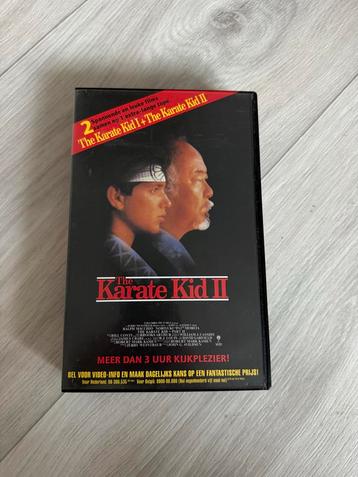 Karate Kid 1 & 2 Videoband beschikbaar voor biedingen
