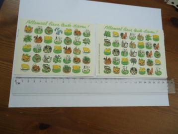 sticker Stickervel PASEN strip ei 1988 DIET VAN BEEK retro beschikbaar voor biedingen