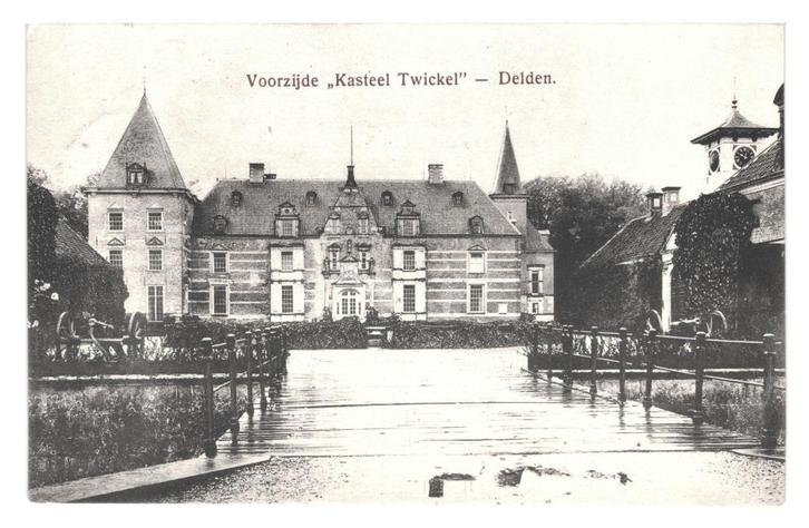 981183	Delden	Ov Kasteel	Twickel	1905	Gelopen met zegel, Verzamelen, Ansichtkaarten | Nederland, Gelopen, Overijssel, Voor 1920