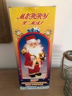 Kerstman bewegend 50cm met licht nieuw in doos, Ophalen of Verzenden, Nieuw