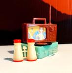 Vintage Barbie spulletjes tv koffer enz retro jaren 50 60, Verzamelen, Ophalen of Verzenden, Zo goed als nieuw, Decoratie