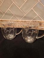 2 Riviera Maison Theeglazen - 'Enjoy', Ophalen of Verzenden, Zo goed als nieuw