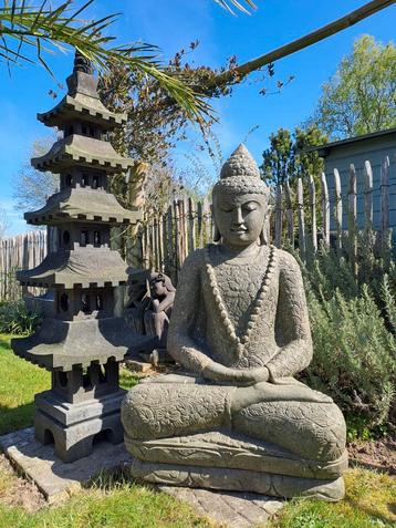 Boeddha greenstone 100cm beschikbaar voor biedingen