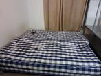 Hastens Boxspring met Matras en Topper, Ophalen, Blauw, Tweepersoons, 200 cm