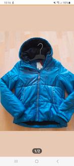 Esprit gewatteerde jas - Peyrolblauw - Maat 176, Kinderen en Baby's, Kinderkleding | Maat 176, Ophalen of Verzenden, Zo goed als nieuw