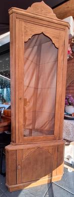 Prachtige hoekkast  vitrinekast oosterse kast, Huis en Inrichting, Ophalen, 50 tot 100 cm, Zo goed als nieuw, 150 tot 200 cm