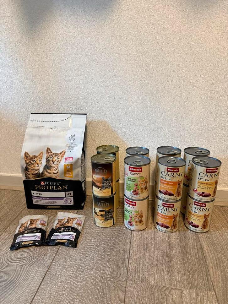 Kitten pakket van Animonda & Wild Freedom & Purina Pro Plan, Dieren en Toebehoren, Dierenvoeding, Kat, Ophalen of Verzenden