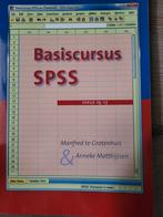 Manfred te Grotenhuis - Basiscursus SPSS, Ophalen of Verzenden, Zo goed als nieuw, Manfred te Grotenhuis; Anneke Matthijssen