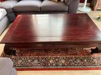 Prima conditie teakhouten opium tafel, Gebruikt, 100 tot 150 cm, Teakhout, 50 tot 100 cm