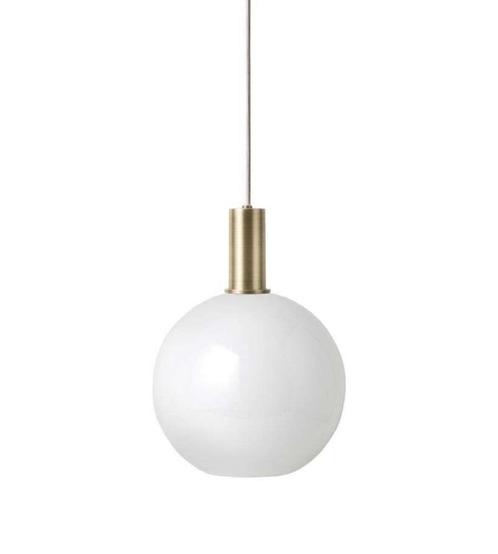 Nieuw in doos hanglamp van Ferm Living Opal twv € 225,00, Huis en Inrichting, Lampen | Hanglampen, Nieuw, Minder dan 50 cm, Ophalen of Verzenden