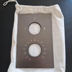 Afdekplaat thermostaatkraan Gunmetal, Ophalen of Verzenden, Nieuw, Douche