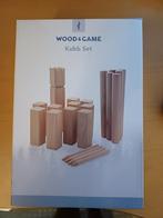 Nieuwe Wood & Game Kubb Set, Hobby en Vrije tijd, Gezelschapsspellen | Bordspellen, Een of twee spelers, Ophalen of Verzenden