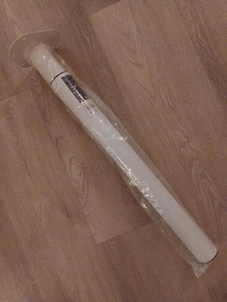 Verstelbare tafelpoot 70 -110 cm, Huis en Inrichting, Tafelonderdelen, Nieuw, Tafelpoot, 50 tot 100 cm, 100 tot 150 cm, Rond, Metaal