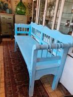 Blauwe bank hout | Loods66, Ophalen, Gebruikt, Hout