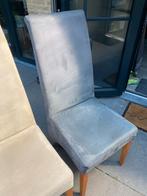 6 nette eetkamerstoelen met hoge rugleuning, Ophalen, Overige kleuren, Zo goed als nieuw, Stof