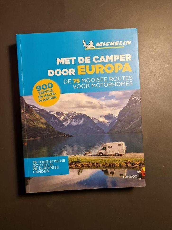 Met de camper door Europa - de 75 mooiste routes, Boeken, Reisgidsen, Zo goed als nieuw, Reisgids of -boek, Europa, Michelin, Ophalen of Verzenden